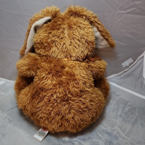 Sugar Loaf Acmi Sugarloaf Brown  Fuzzy Flop Ear Bunny Rabbit Easter Plush EUC - Picture 3 of 9